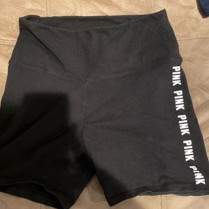 Victoria’s Secret Pink Bike Shorts Black size large